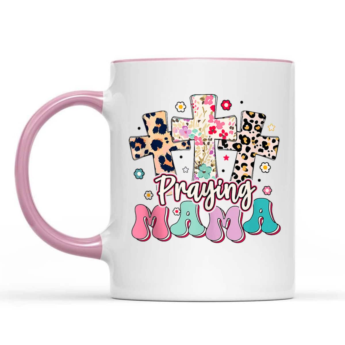 Praying Mama Religious Mother's Day Gift For Christian Mom T-Shirt Praying Mama Religious Mother's Day Gift For Christian Mom T-Shirt