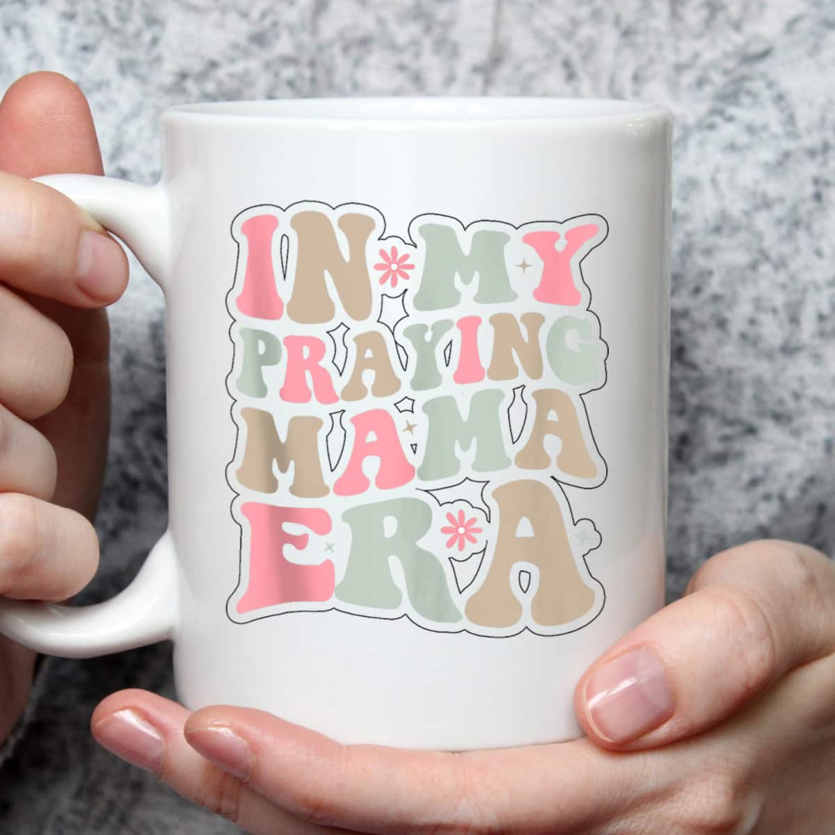 Christian Mothers Day Gift In My Praying Mama Era Religious Mom T-Shirt Christian Mothers Day Gift In My Praying Mama Era Religious Mom T-Shirt