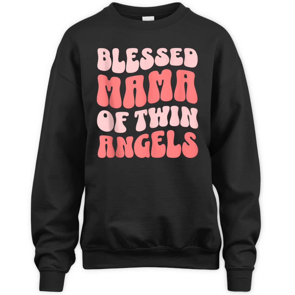 Mama Of Twin Angels Christian Religious T-Shirt Mother's Day Gift Mama Of Twin Angels Christian Religious T-Shirt Mother's Day Gift