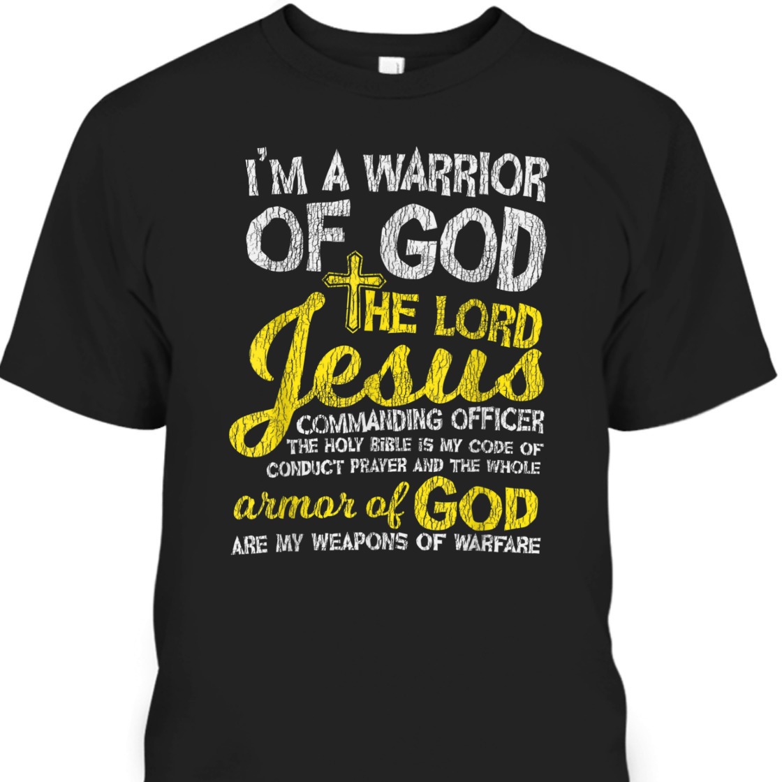 The Lord Jesus Armor Of God Christian Cross Perfect Gift For Believers T-Shirt