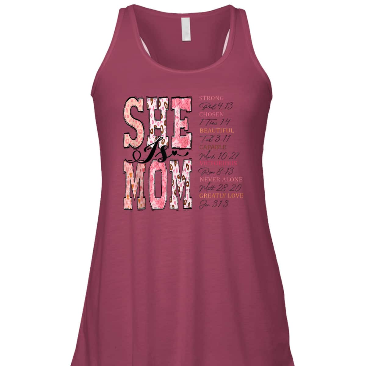 She Is Mom Christian Bible Verse Religious Mother's Day T-Shirt Gift She Is Mom Christian Bible Verse Religious Mother's Day T-Shirt Gift