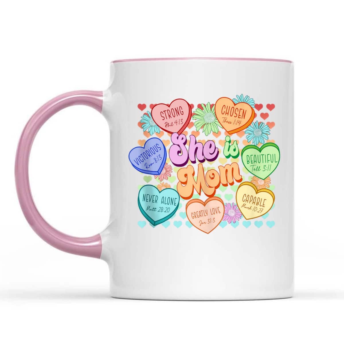 Religious Mother's Day She Is Mom Christian Bible Verse T-Shirt Religious Mother's Day She Is Mom Christian Bible Verse T-Shirt