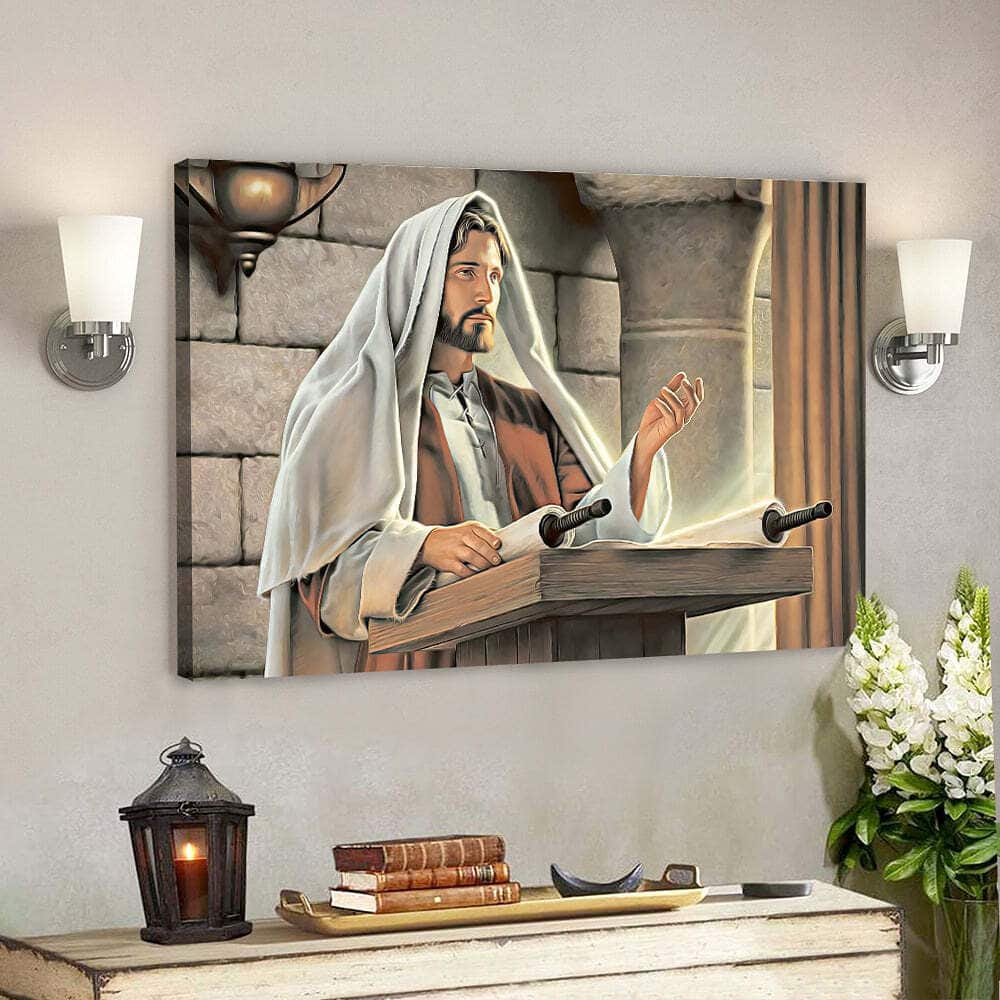 Jesus Religious Canvas Wall Art Gift Christ Jesus Bible Verse Scripture Jesus Religious Canvas Wall Art Gift Christ Jesus Bible Verse Scripture