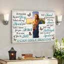 Jesus And Lamb Bible Verse I Can Only Imagine Surrounded By Your Glory Canvas Wall Art