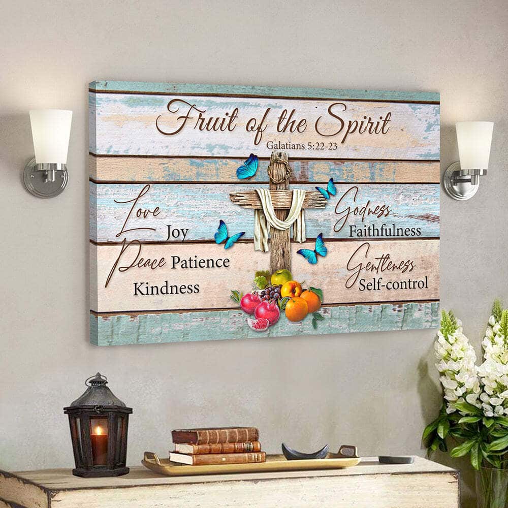 Truit Of The Spirit Jesus Christ Bible Verse Scripture Canvas Wall Art Truit Of The Spirit Jesus Christ Bible Verse Scripture Canvas Wall Art