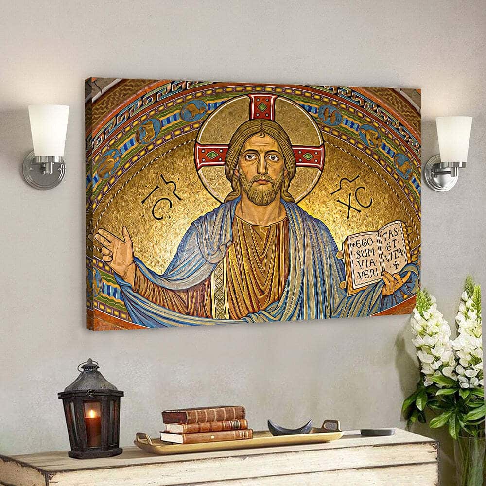 Jesus Christ Jesus Bible Verse Scripture Faith Gift Canvas Wall Art Jesus Christ Jesus Bible Verse Scripture Faith Gift Canvas Wall Art