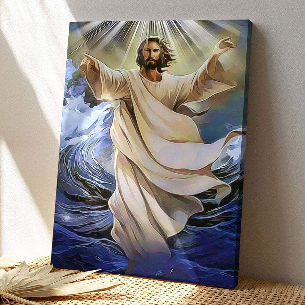 Christian Canvas Print Gift Jesus Christ Bible Verse Scripture