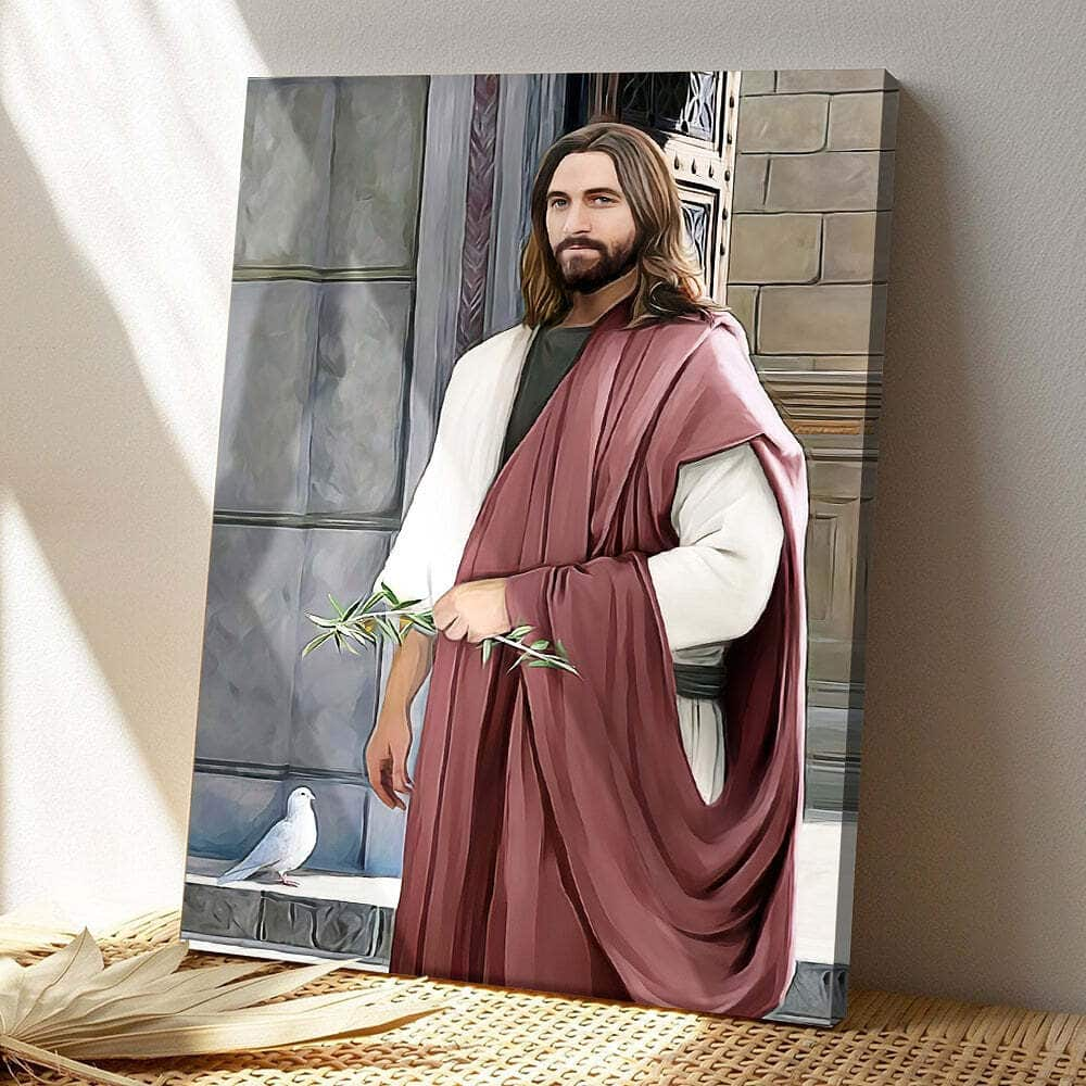 Christian Jesus Christ Canvas Print Gift For Believers