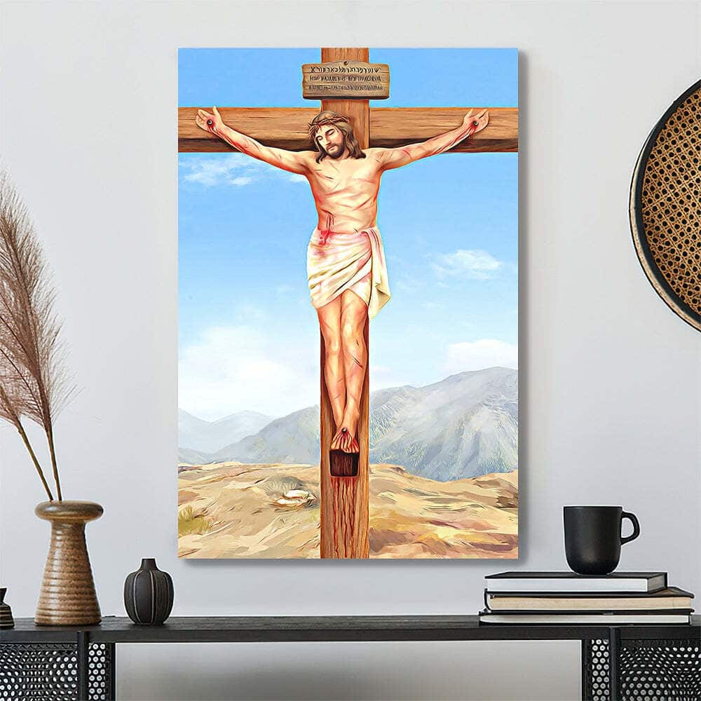 Christian Jesus Christ Bible Verse Scripture Canvas Print Christian Jesus Christ Bible Verse Scripture Canvas Print