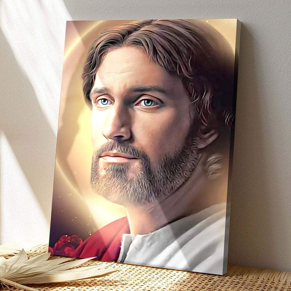 Jesus Portrait Faith Religious Canvas Print Christ Bible Verse Scripture Gift Jesus Portrait Faith Religious Canvas Print Christ Bible Verse Scripture Gift