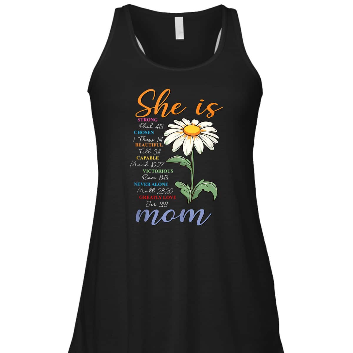 Mother's Day T-Shirt Christian She Is Bible Verse Religious Gift Mother's Day T-Shirt Christian She Is Bible Verse Religious Gift