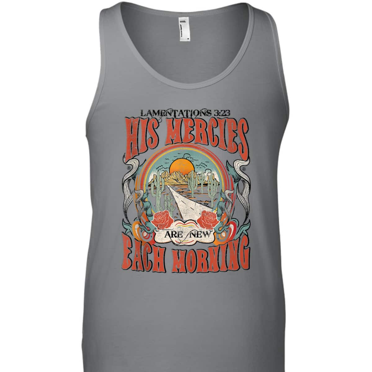 His Mercies Are New Each Morning Lamentation 323 Bible Verse Christian T-Shirt His Mercies Are New Each Morning Lamentation 323 Bible Verse Christian T-Shirt