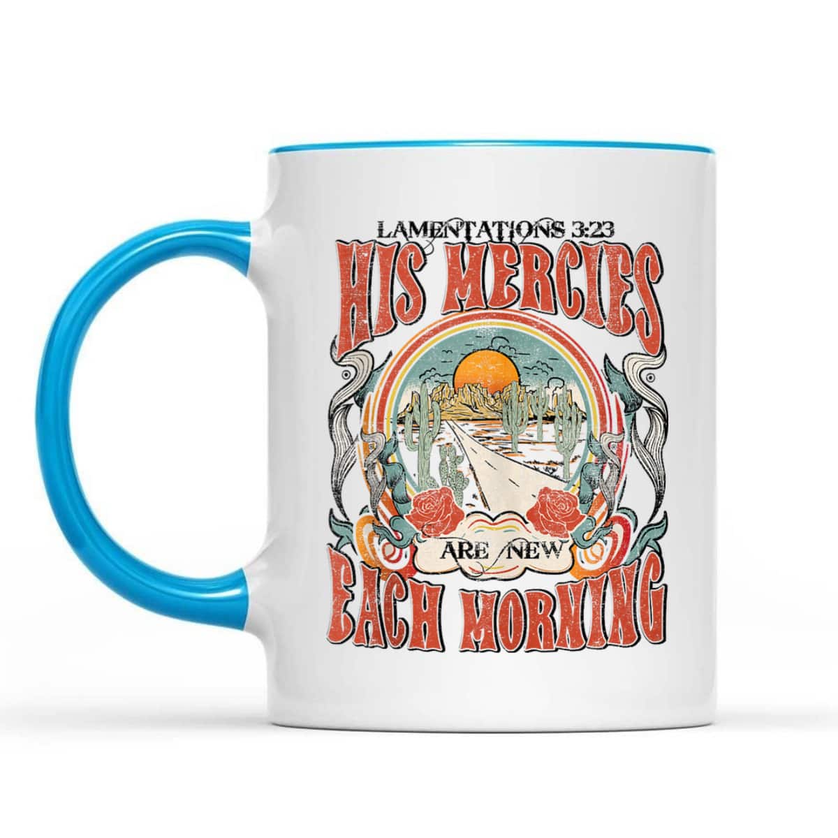 His Mercies Are New Each Morning Lamentation 323 Bible Verse Christian T-Shirt His Mercies Are New Each Morning Lamentation 323 Bible Verse Christian T-Shirt