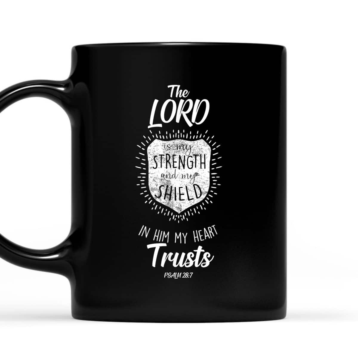 The Lord My Strength Religion Bible Verse Christian Gift T-Shirt The Lord My Strength Religion Bible Verse Christian Gift T-Shirt