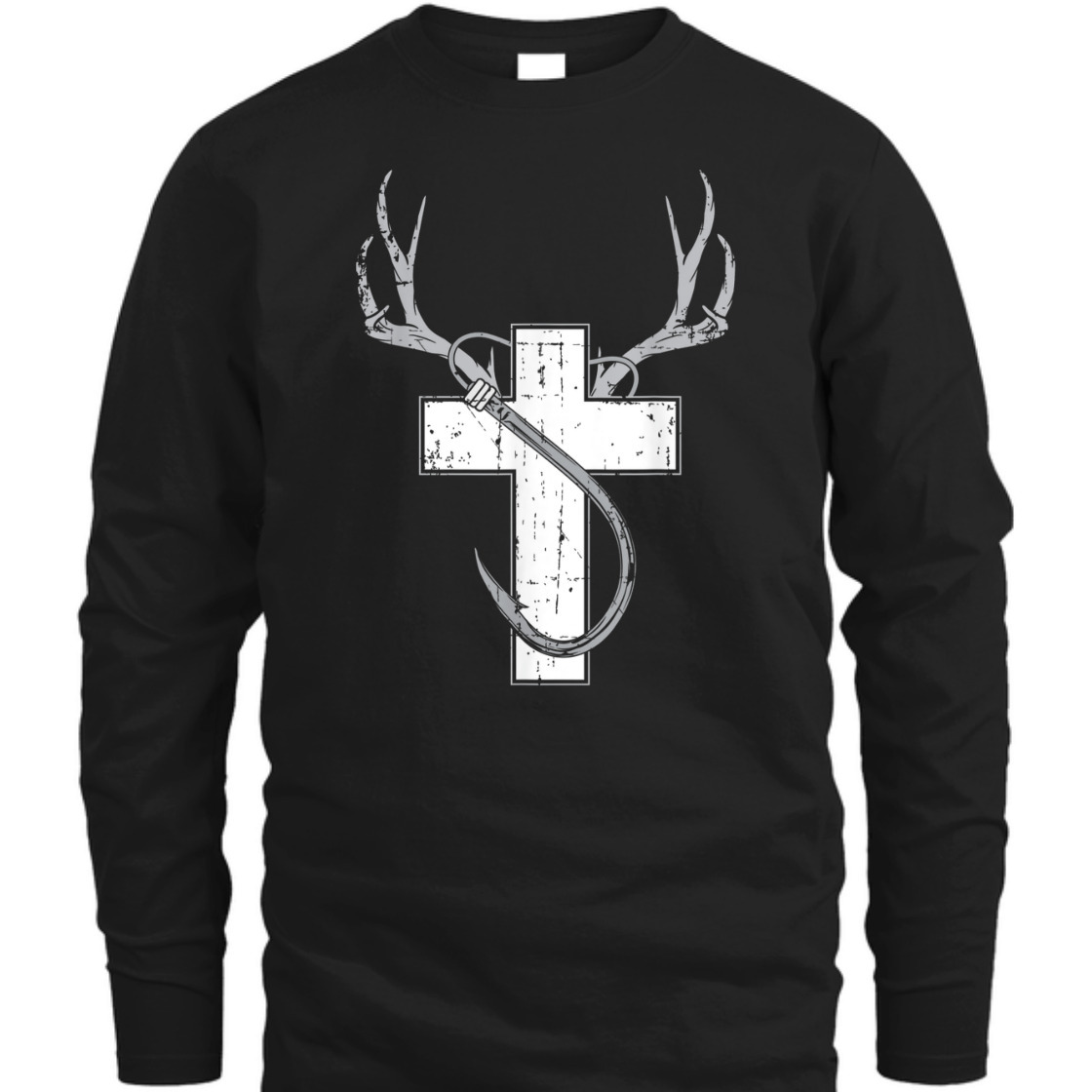 Christian Hunting Fishing T-Shirt Perfect Gift For Hunters and Fishermans