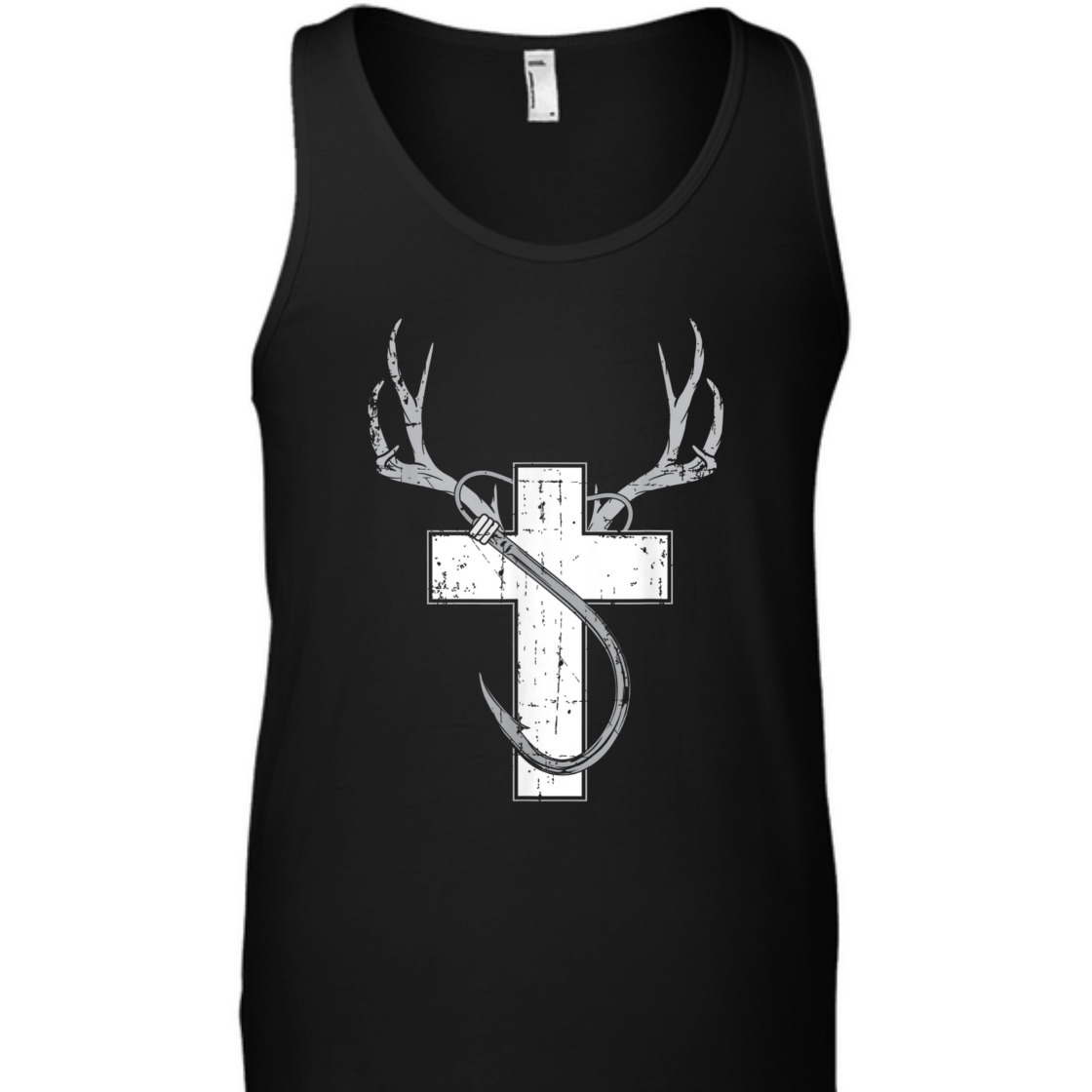 Christian Hunting Fishing T-Shirt Perfect Gift For Hunters and Fishermans