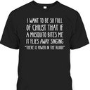 Mosquito Funny Christian There Is Power In The Blood T-Shirt Mosquito Funny Christian There Is Power In The Blood T-Shirt