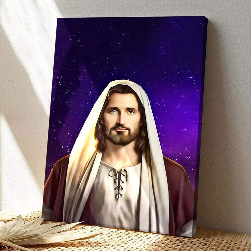 Jesus Night Sky Jesus Christ Bible Verse Scripture Canvas Print Jesus Night Sky Jesus Christ Bible Verse Scripture Canvas Print