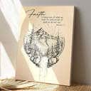 Faith Is Being Sure Of What We Hope For Christian Jesus Bible Verse Scripture Canvas Print Faith Is Being Sure Of What We Hope For Christian Jesus Bible Verse Scripture Canvas Print