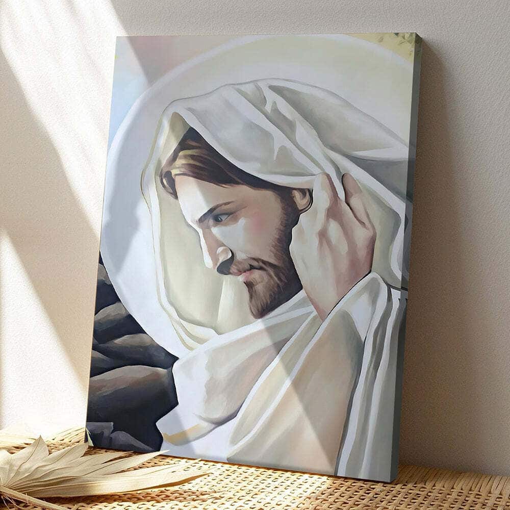 Bible Verse Scripture Christian Jesus Portrait Canvas Print Bible Verse Scripture Christian Jesus Portrait Canvas Print