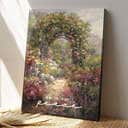 He Is Our Peace Faith Jesus Bible Verse Scripture Canvas Print