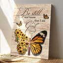 Bestill And Know That I'm God Bible Verse Scripture Canvas Print Bestill And Know That I'm God Bible Verse Scripture Canvas Print