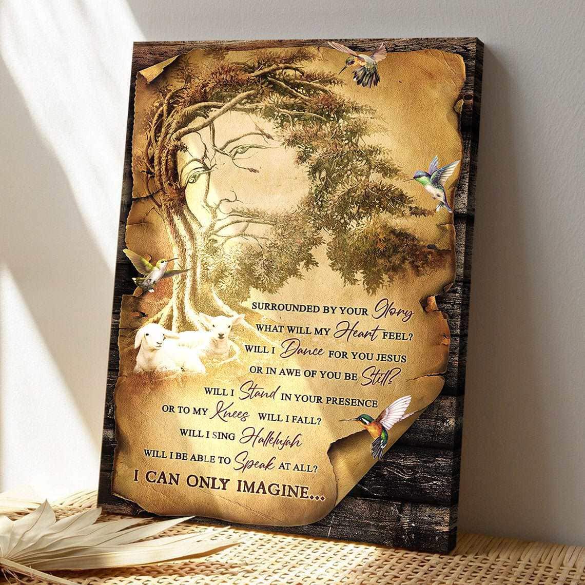 Amazing Tree I Can Only Imagine Bible Verse Scripture Canvas Print Amazing Tree I Can Only Imagine Bible Verse Scripture Canvas Print