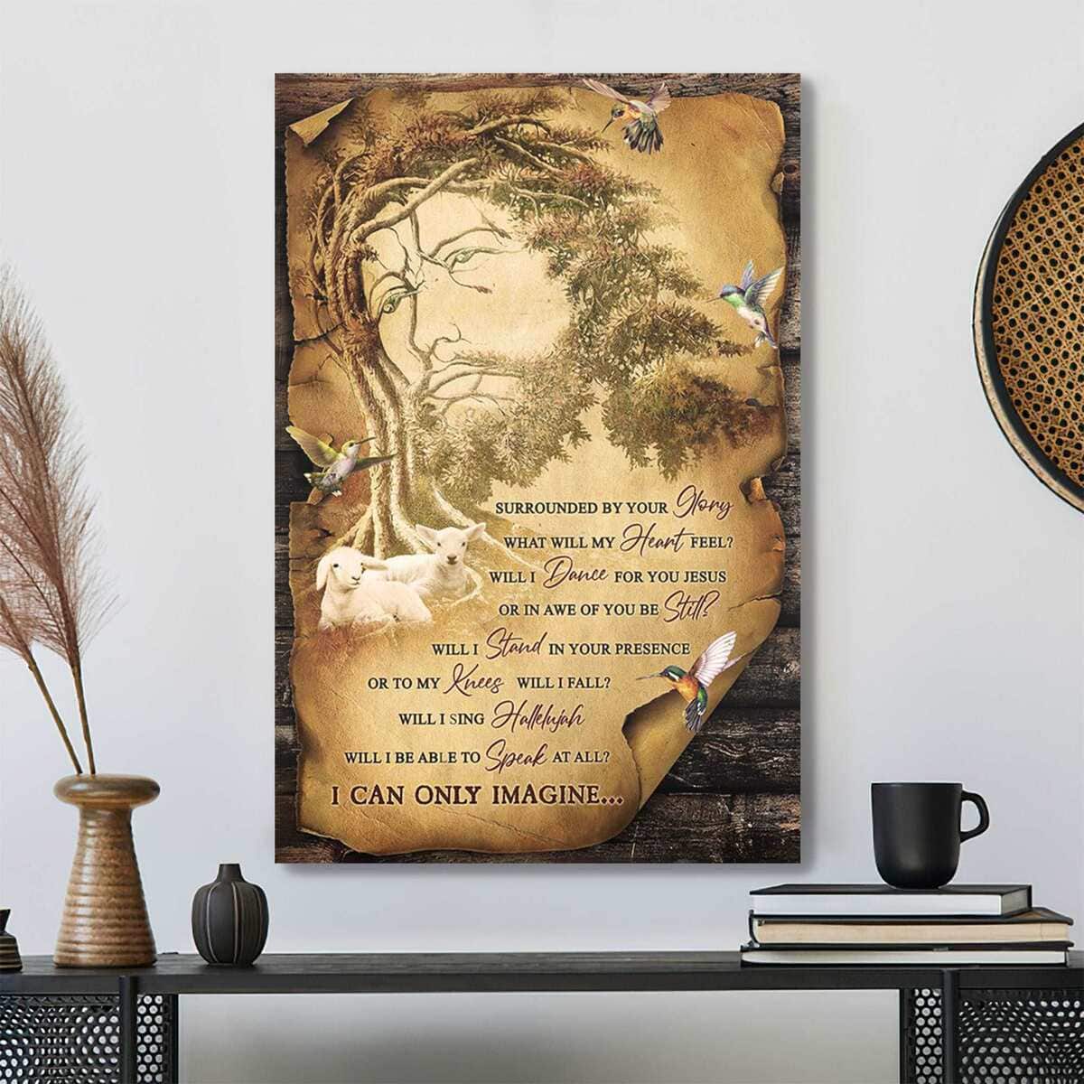 Amazing Tree I Can Only Imagine Bible Verse Scripture Canvas Print Amazing Tree I Can Only Imagine Bible Verse Scripture Canvas Print