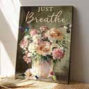 Hummingbird And Pretty Flower Vase Bible Verse Canvas Print Hummingbird And Pretty Flower Vase Bible Verse Canvas Print