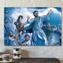 God Jesus Christian Jesus Bible Verse Scripture Religious Canvas Wall Art Gift