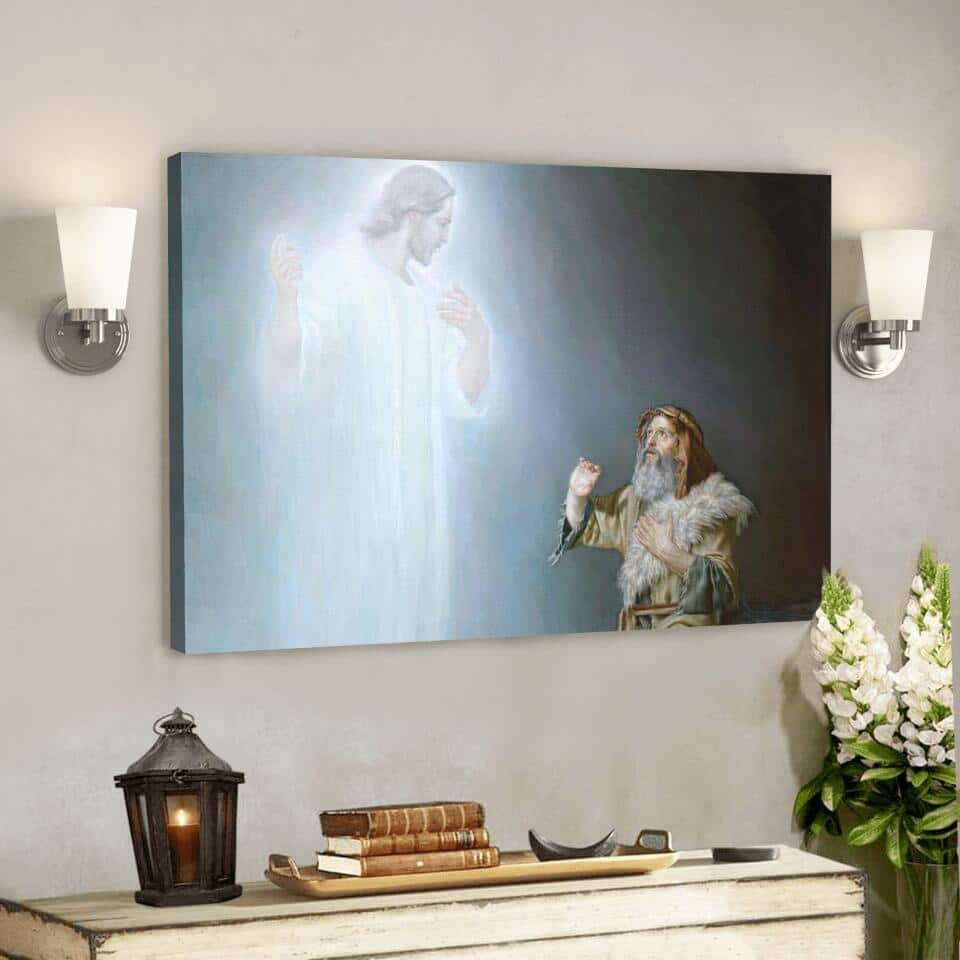 Moses Seeing Jesus Christian Gift Jesus Scripture Canvas Wall Art Moses Seeing Jesus Christian Gift Jesus Scripture Canvas Wall Art