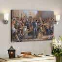 God Jesus Cross Christian Gift Jesus Bible Verse Scripture Canvas Wall Art