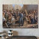 God Jesus Cross Christian Gift Jesus Bible Verse Scripture Canvas Wall Art