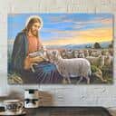 God With Lambs Jesus Christian Gift Jesus Bible Verse Scripture Canvas Wall Art God With Lambs Jesus Christian Gift Jesus Bible Verse Scripture Canvas Wall Art