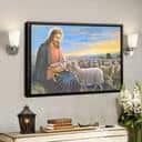 God With Lambs Jesus Christian Gift Jesus Bible Verse Scripture Canvas Wall Art God With Lambs Jesus Christian Gift Jesus Bible Verse Scripture Canvas Wall Art