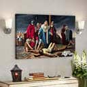Crucifixion Of Christian Faith Gift For Christian Canvas Wall Art Crucifixion Of Christian Faith Gift For Christian Canvas Wall Art