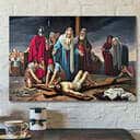 Crucifixion Of Christian Faith Gift For Christian Canvas Wall Art