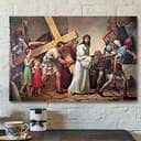 Christ Carrying The Cross Jesus Christian Faith Gift For Christian Canvas Wall Art Christ Carrying The Cross Jesus Christian Faith Gift For Christian Canvas Wall Art
