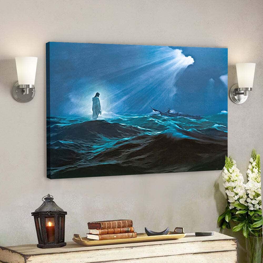 Guardian Of The Sea Jesus Scripture Canvas Wall Art Guardian Of The Sea Jesus Scripture Canvas Wall Art