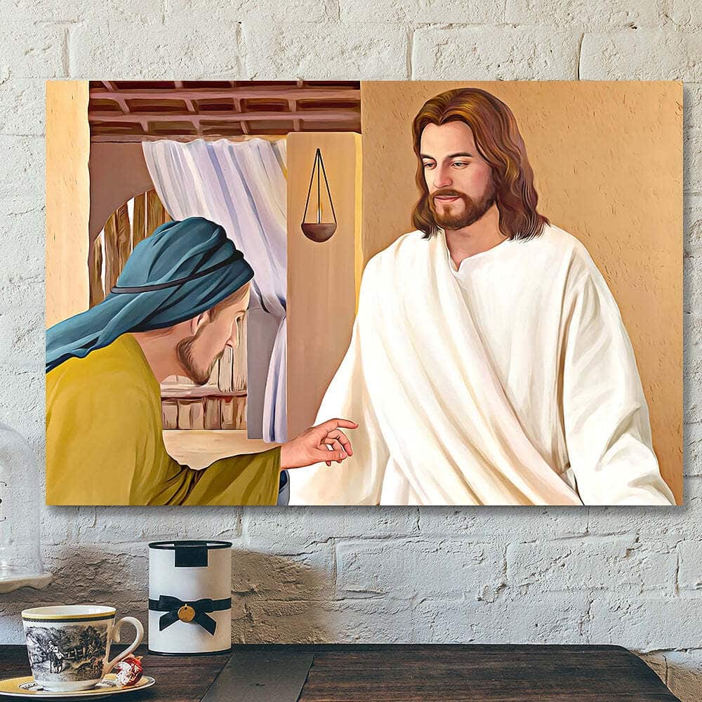 Jesus Appears To The Disciples Christian Gift Jesus Scripture Canvas Wall Art Jesus Appears To The Disciples Christian Gift Jesus Scripture Canvas Wall Art