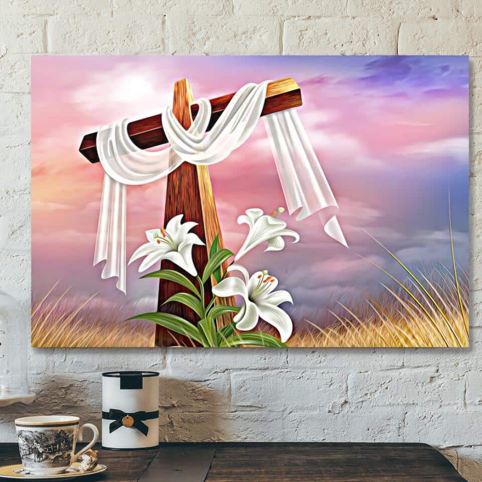 God Cross Jesus Christian Gift Jesus Bible Verse Scripture Canvas Wall Art God Cross Jesus Christian Gift Jesus Bible Verse Scripture Canvas Wall Art