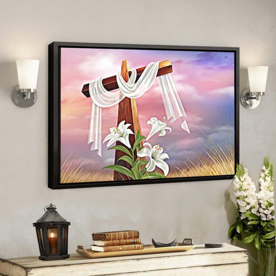 God Cross Jesus Christian Gift Jesus Bible Verse Scripture Canvas Wall Art God Cross Jesus Christian Gift Jesus Bible Verse Scripture Canvas Wall Art