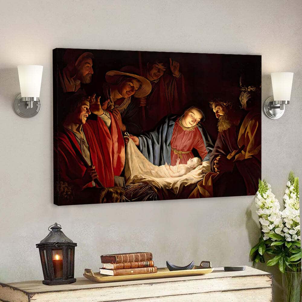 Jesus And The Child Jesus Christian Gift For Christian Canvas Wall Art Jesus And The Child Jesus Christian Gift For Christian Canvas Wall Art