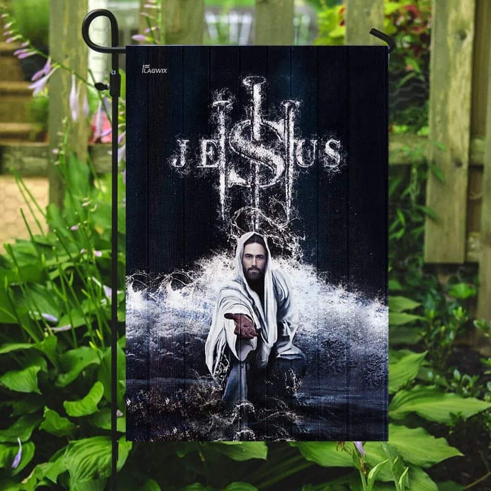 Jesus Saves Us Faith Christian Religious Have Faith Garden Flag Jesus Saves Us Faith Christian Religious Have Faith Garden Flag
