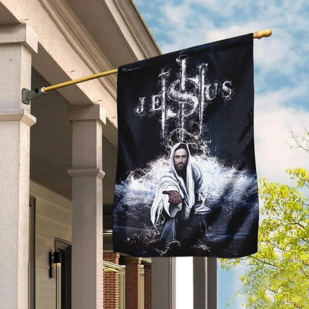 Jesus Saves Us Faith Christian Religious Have Faith Garden Flag Jesus Saves Us Faith Christian Religious Have Faith Garden Flag