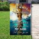 Jesus Way Maker Miracle Worker Promise Keeper Light In The Darkness Religious Christian Garden Flag Jesus Way Maker Miracle Worker Promise Keeper Light In The Darkness Religious Christian Garden Flag