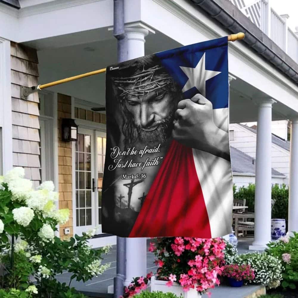 Jesus Christian Texas Religious Christian Garden Flag Jesus Christian Texas Religious Christian Garden Flag