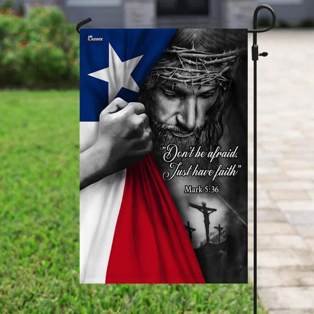 Jesus Christian Texas Religious Christian Garden Flag Jesus Christian Texas Religious Christian Garden Flag
