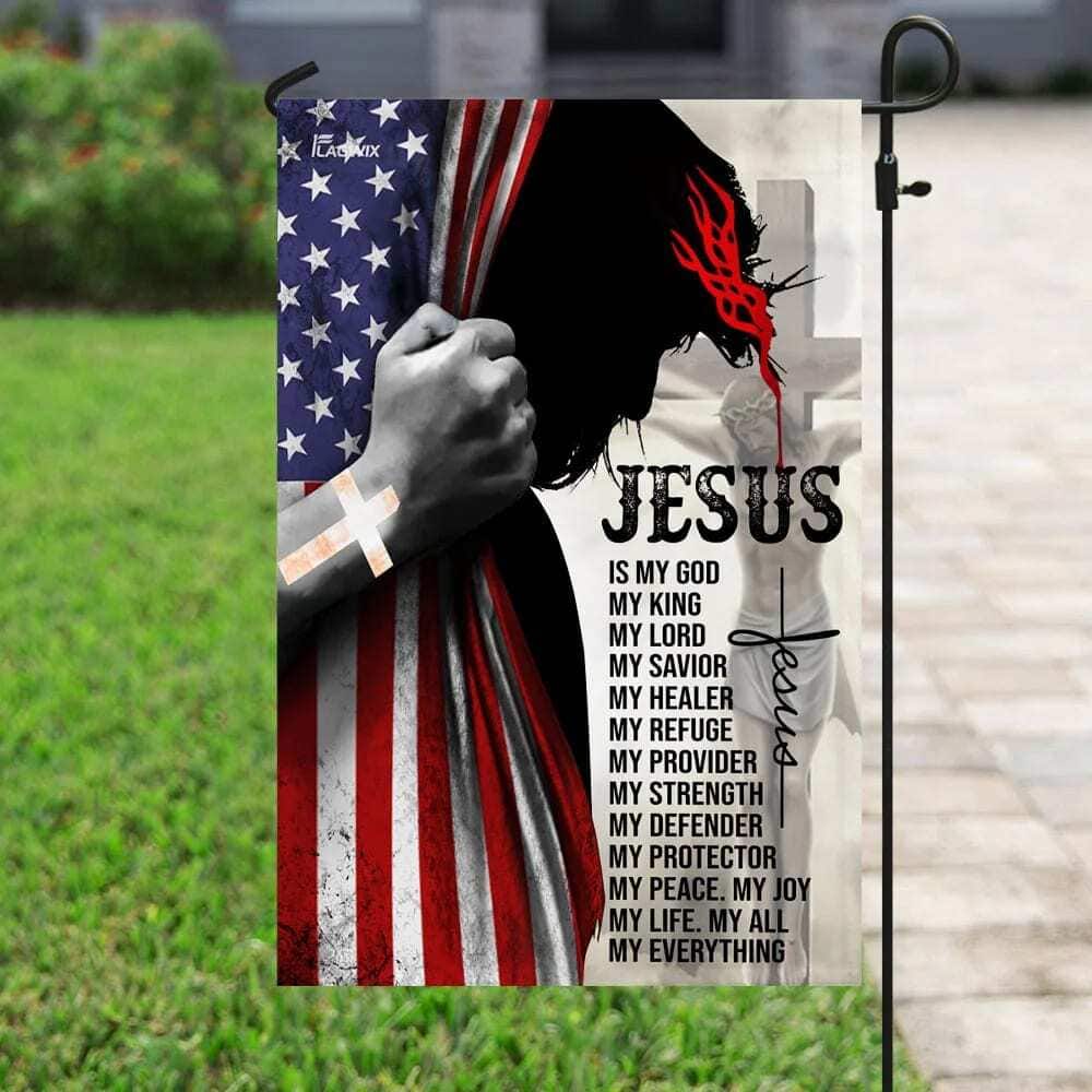 Jesus Is My Everything Christian Religious Christian Garden Flag Jesus Is My Everything Christian Religious Christian Garden Flag