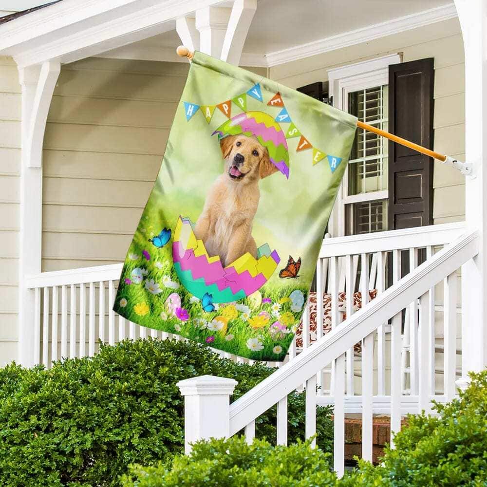 Golden Retriever Egg Easter Religious Happy Easter ative Easter Garden Flag Golden Retriever Egg Easter Religious Happy Easter ative Easter Garden Flag